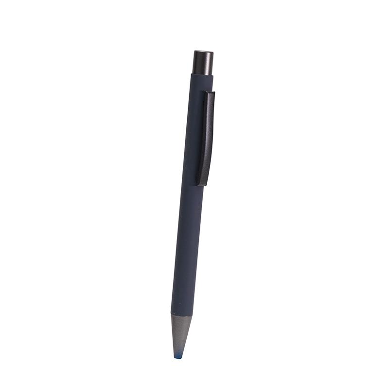 Silicon Coated Metal Pen -Matte Black